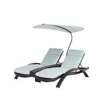More images for home depot chaise outdoor lounge chairs » Sunjoy Lotus Patio Lounge Chair With Canvas Spa Cushions 110203008 C The Home Depot Patio Lounge Chairs Lounge Chair Outdoor Patio Lounge