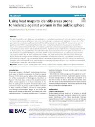 Ma routine du matin pendant l'école ! Pdf Using Heat Maps To Identify Areas Prone To Violence Against Women In The Public Sphere