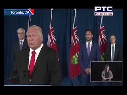 Ontario premier doug ford is set to make an announcement monday afternoon from niagara falls as the province begins relaxing grey zone restrictions. Doug Ford Announcement With Education Minister Youtube