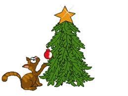 Although your cat is unlikely to ingest a lot of tree, many cats are tempted to nibble on christmas tree branches and pine needles while chewing on the bark may not necessarily cause much harm. Christmas Is Coming
