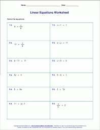 Equations And Inequalities Worksheet Algebra Worksheets Graphing Linear Equations Writing Linear Equations