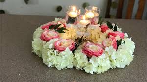 See more ideas about centerpieces, floating candles, candles. Diy Dollar Tree Candle Centerpiece Diy Candle Floral Centerpiece Diy Wedding Decor Floating Candle Youtube