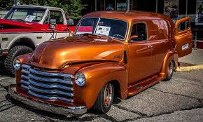 High detailed 3d model chevy coe tow trucker 1949 and 3100 panel truck 1951, from inside and outside. 1947 Chevy Panel Truck Panel Truck Trucks Chevy Trucks