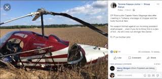 Kenya's military on thursday confirmed soldier fatalities in a helicopter crash that had occurred earlier in the morning, without sharing the actual death toll, with an exclusive source saying 17 had been killed. No These Photos Do Not Show The Helicopter Crash That Killed The Pilot Of Kenya S Deputy President Fact Check
