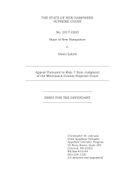 Https Www Courts State Nh Us Supreme Ebriefs 2017 20170265 Defendantbrief Pdf