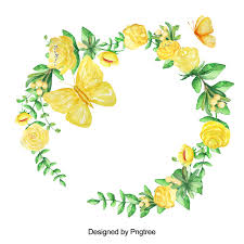 Beautiful Hand Paint Watercolor Frame Flower Flowers Beautiful Flower Png Transparent Clipart Image And Psd File For Free Download Hand Painted Flowers Watercolor Flower Background Flower Clipart