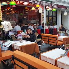 This is an appropriate name for the hotel restaurant, because (housed in the north wing of the palace) it. Aqua Restaurant At Four Seasons Hotel Istanbul At The Bosphorus Home Istanbul Turkey Menu Prices Restaurant Reviews Facebook