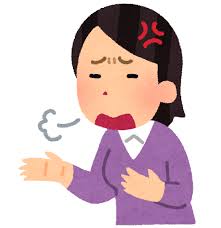 愚痴っている人のイラスト | かわいいフリー素材集 いらすとや