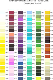 great west promotions colour chart