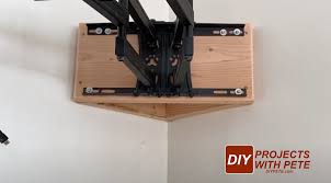 Turn up the drama by adding floating shelves around your wall tv. Diy Corner Entertainment Center Floating Shelves