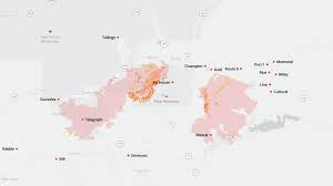 The data is provided by calfire. Wildfire Map And Air Quality Tracker
