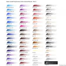 Faber Castell Polychromos Artist Colour Pencil Tin Colours Of 36
