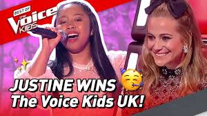Justine S Road To Victory In The Voice Kids Uk 2020 Youtube