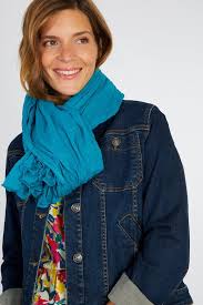 Fabrication 100% française de fils et modèles pour tricot, crochet et broderie. Echarpe Femme En Laine Et Coton Cheche Et Etole Armor Lux