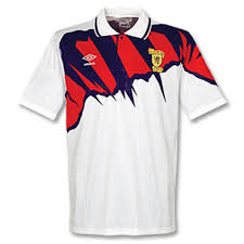 Every shirt is original and official dating from the season in which it was worn. Retro Scotland Away Football Shirt 91 93 Soccerlord