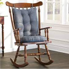 rocking chair seat back cushion sedie idee