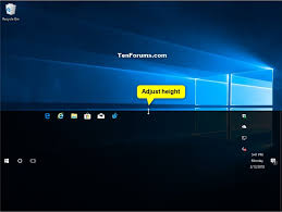 How to make taskbar icons smaller using registry editor (regedit) on windows 10. Change Height Or Width Size Of Taskbar In Windows 10 Tutorials