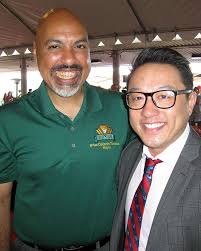 WeHo Commissioner Danny Hang Honored by LA County Chair Lindsey Horvath  During Lunar New Year Reception