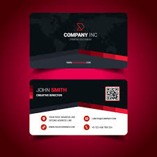 Hey nick, very cool blog…. Red Lined Cool Business Card 212805 Vector Art At Vecteezy