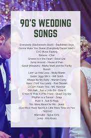 90 S Wedding Songs Wedding Songs Reception 90s Wedding Songs Wedding Dance Songs