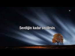 Siir Sevdigin Kadar Sevilirsin Siir Gozler
