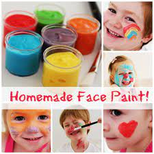 Face painting can be a fun activity for holidays and celebrations, but not for children who are allergic to cornstarch, which is often used to make face paint. Homemade Face Paint Using Only 3 Ingredients