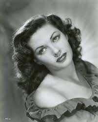 Yvonne De Carlo at her home in Hollywood 1970