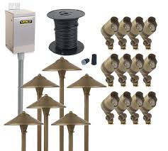Volt Lighting Releases Led Landscape Lighting Kits Featuring Cast Brass Construction Lifetime Warranties Designed For Energy Savings Extended Longevity