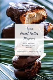 vegan peanut butter magnum rezept rezepte vegane desserts essen