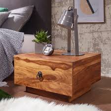 Der praktische nachttisch vidrine überzeugt mit seinem schlichten design und seiner funktionalität. Finebuy Design Nachttisch Massiv Holz 40x40x25 Cm Moderne Nacht Kommode Mit Schublade Nachtschrank Natur