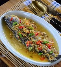 Rsz Siakap Kukus Seri Wangi Asian Cooking Malay Food Asian Recipes