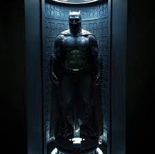 It was equipped with his custom assault rifle slung across his back, a handgun holstered on his right leg, and a set of binoculars. Standard Batsuit Dc Comics Extended Universe Wiki Fandom