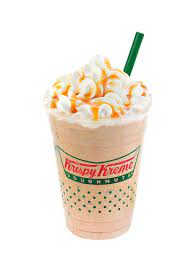 Enjoy A Caramel Mocha With Your Sweet Treats Gourmet Coffee Krispy Kreme Krispy Kreme Coffee