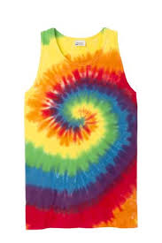 tie dye tank top