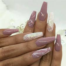 P I N T E R E S T Leyaah Mauve Nails Coffin Nails Long Coffin Nails Designs Because painting your nails is the perfect quarantine activity. coffin nails long