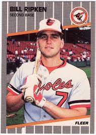 Was born on wednesday, august 24, 1960, in havre de grace, maryland. F K Face Bill Ripken S 1989 Fleer Baseball Card Ghosts Of Baltimore