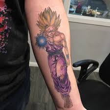 Gohan Tattoo Gohantattoos Gohan Dragonballtattoos Dragon Ball Tattoo Tattoos Z Tattoo