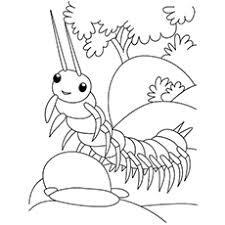 Kids love filling colors in the black and white diagrams of insects. Top 17 Free Printable Bug Coloring Pages Online