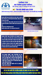 Thông tin an toàn giao thông ngày 23/6/2024: Xảy ra 3 vụ TNGT, làm 2 người  thiệt mạng, 2 người bị thương