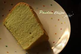 pandan coconut chiffon cake white garden 古早味南洋蛋糕 班兰椰浆戚风 cotton cake chiffon cake food