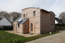 House Rt 2012 By Patrice Bideau Construction Maison Ecologique Maison Bois Habitat