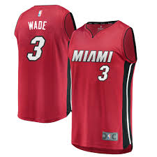Miami Heat Dwyane Wade 3 Statement Edition Red Jersey 2017 2018
