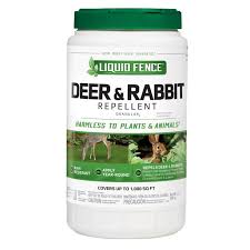 I'm going to give it a try. c. Liquid Fence Deer Rabbit Repellent Granular 12 Month Use 2 Pounds Walmart Com Walmart Com