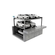 Fully Robotic Automated Parking, Semi Automated, Car Stacker
