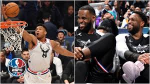 Top 10 All Star Plays Include A Wade To Lebron Lob A Crazy Giannis Alley Oop Nba All Star 2019 Stars Play Alley Oop Basketball News
