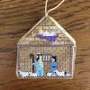Counted cross stitch patterns of nativity scene. 1