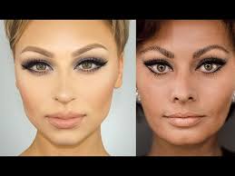Sophia Loren Cat Eye Makeup Tutorial