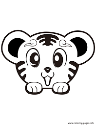 Tigers may not be good pets, but your child can have one in your room with this coloring sheet. Coloring Pages Of Baby Tigers Coloring Home