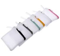 6 Pcs Laundry Bag Sandwich Mesh Travel Delicates Bags Bras Washing for