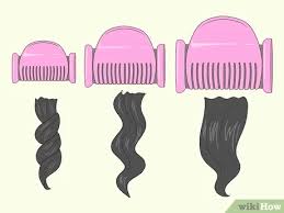 Set 60 wooden curlers hair rollers vintage beige wood curling wavy ringlets vtg. 3 Ways To Use Hair Rollers Wikihow